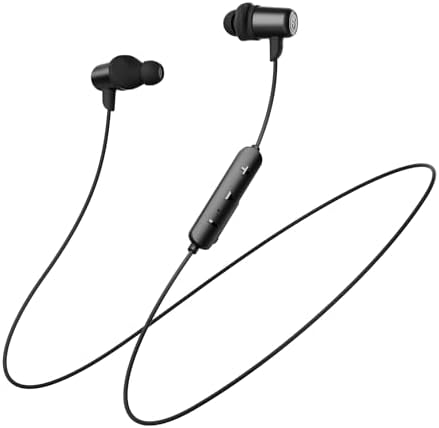SoundPEATS Q35 HD+ in-Ear Stereo Wireless Bluetooth Headphones 5.2 Magnetic Earphones IPX8 Sweatproof Earbuds with Mic for Sports, Immersive Bass, 10mm Drivers, 25 Hours Playtime,Type C