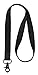 Coole Lanyards, Halsband-Schlüsselanhänger, Hals-Lanyards für Schlüssel, Brieftaschen und Ausweishalter (Schwarz)