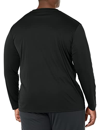 Russell Athletic Men's Standard Long Sleeve Performance Tee, Black, Large #TOP1