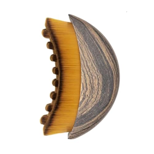 JchEnye Spazzola per Il Contorno linfatico del Viso, Spazzola per Il Viso, Spazzola esfoliante, Spazzola asciutta, Spazzola monastica, Spazzola asciutta, Spazzola linfatica per Il Viso