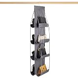 Mgee Organiseur de Sac à Main Suspendu, 8 Poches Anti-Poussière, Sac de Rangement pour Armoire, Placard, Système D’organisateurs Économisant de L’Espace, Lavable