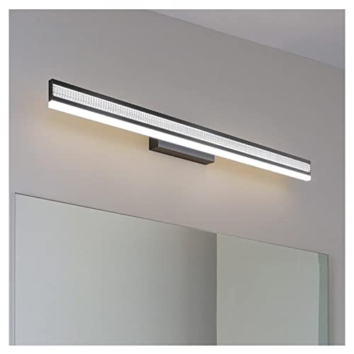 Lampe miroir LED salle de bain en fer forgé noir de 41 à 81 cm