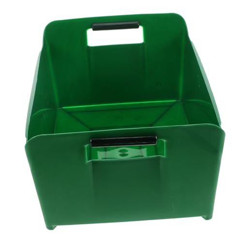 BRIGHTFUFU Large Capacity Square Ice Bucket Portable Drinks Holder for Parties Bars Beach Events Lightweight Beer Cooler with Handle for Wine Beer Bar Accessories