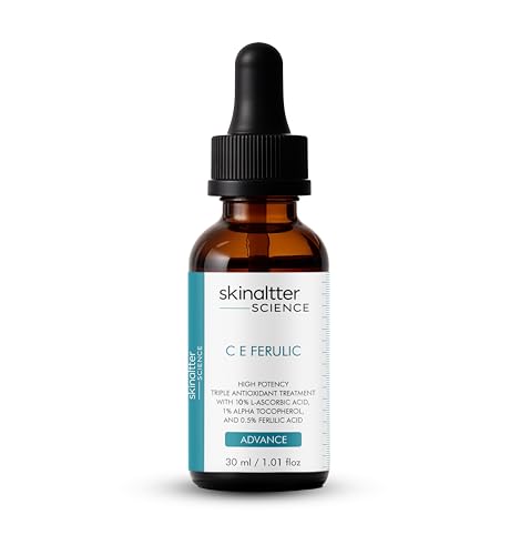 C E Ferulic with 10% L-Ascorbic Acid — Vitamin C Serum for Anti-Aging, Firming, and Brightening 1.01 fl oz / 30 ml
