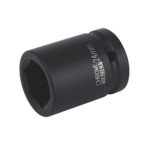 Image of Sealey Is3424 Impact Socket 24Mm 3/4Sq Drive