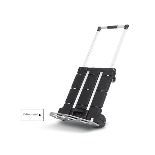 Carretilla plegable multiusos con ruedas y manijas miniatura 3
