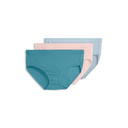 Image of Jockey Women's Underwear 100% Cotton Elance Breathe Brief - 3 Pack