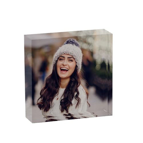 CanvasChamp Acrylic Photo Block Square 4x4