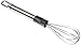 Leifheit Fouet manuel ProLine 21 cm, Fouet de cuisine en inox et plastique avec œillet de suspension, Accessoire de cuisine au manche de forme ovale