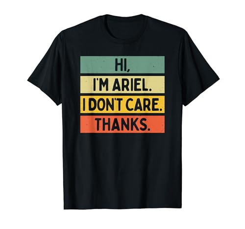 Hi I'm Ariel I Don't Care Thanks �ʔ�����������p T�V���c
