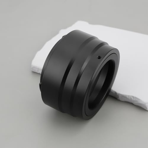 YINETTECH Adaptador de Lente de Montura T2 A EOS RF Compatible con Canon EOS R Cámara Sin Espejo Adaptador de Montura de Tornillo de Aleación - imagen 6