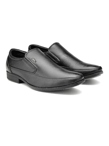 Image of Lee Cooper LC2156B3R Men's Lightweight Leather Shoes | Comfortable, Stylish Slip-On Formal Footwear for Office, Business