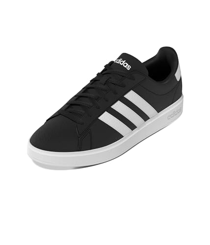 adidas Mens Grand Court 2.0 Tennis Sneakers Shoes - Black
