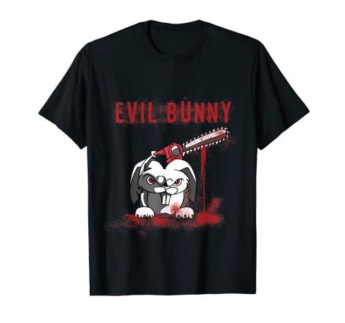 Conejo malvado Película de terror Noche de cine Monstruo Camiseta
