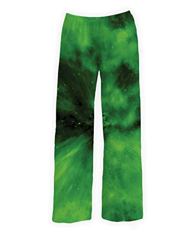 Collections Etc Brief Insanity UFO Alien Elastic Waistband Lounge Pants2