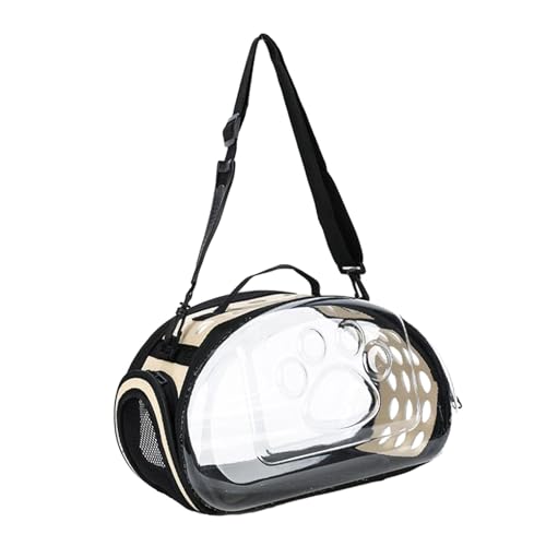 Saco plástico de bolhas para animais de estimação, dobrável, macio, portátil, portador de gato, tran