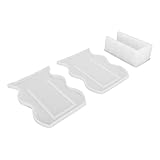 Fictory Vasen-Harzgussform, DIY-Wellenform, Silikon, wiederverwendbar und weich, flexible Form für Aromatherapie, einfaches Entformen, kreative Heimdekoration