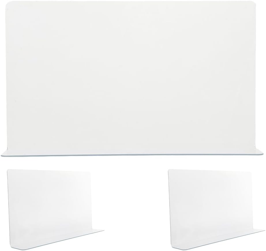 Alipis Shower Splash Guard Kit: 3PCS Waterproof Self-Adhesive Bathtub Corner Guards - Keep Water in Shower or Bath for Bathtub Washbasin Tubs Sinks Bathroom