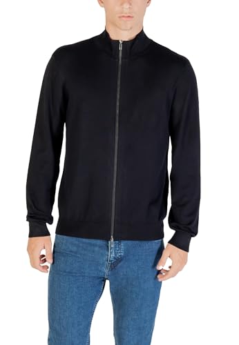 Armani Exchange Cardigan Bleu pour éviter le froid avec style