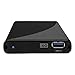 FANTEC 1661 Externe Festplatten Gehäuse für 6, 35 cm (2, 5 Zoll) SATA i/II/III Festplatte/Solid State Drive Schwarz