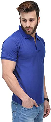 Image of T.N.X Men's Regular Fit Polos (Pack of 4)