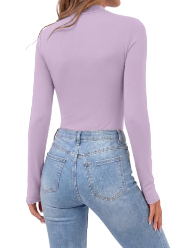 Image of OPOIPIN Women's Long Sleeve Basic Bodysuit