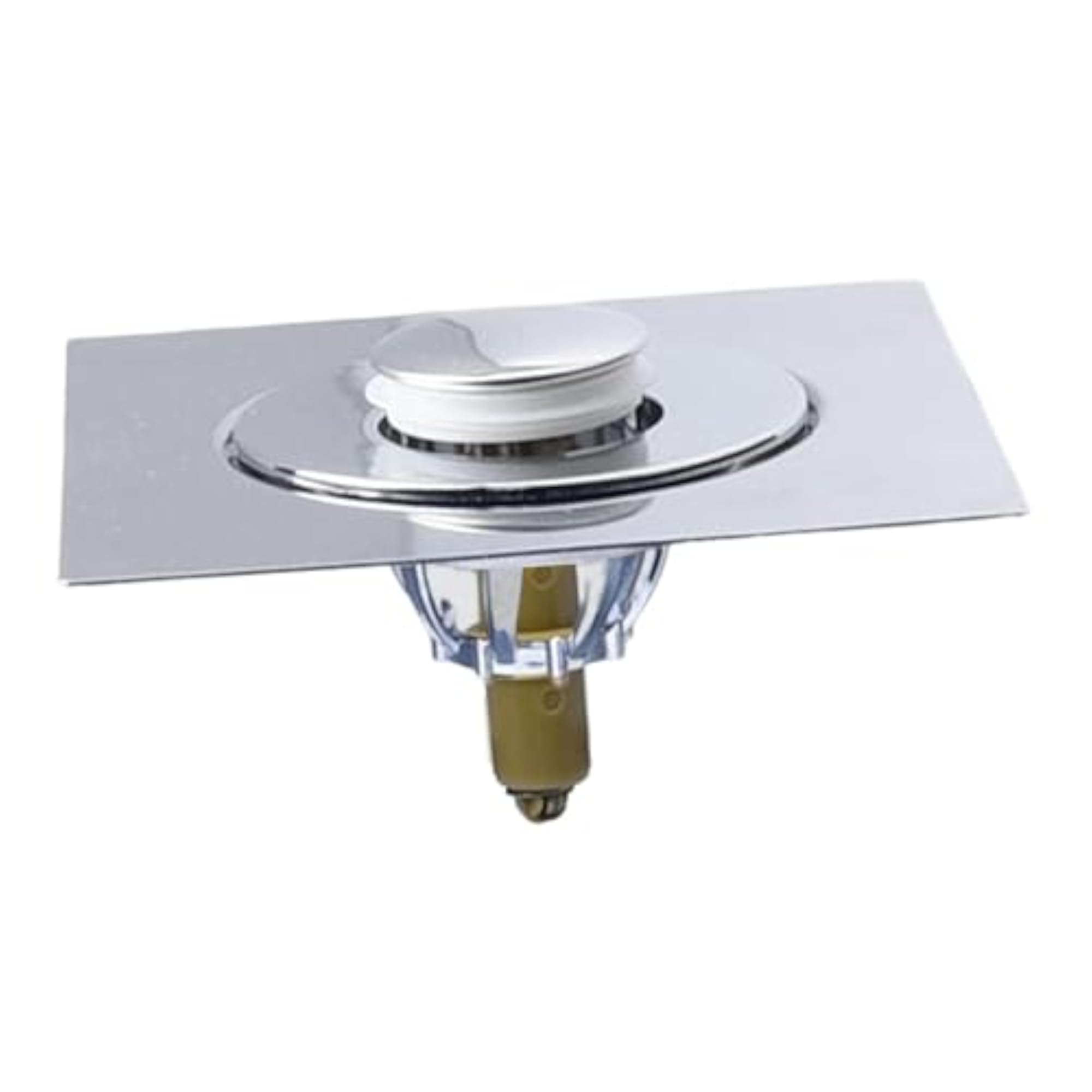 Bounce Design Floor Drain Odor Resistant Core Foot Press