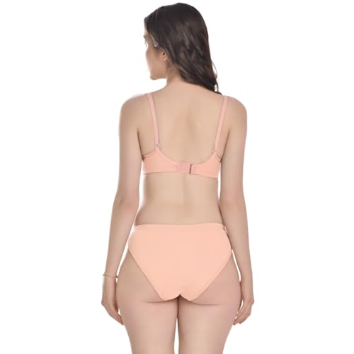 Image of SGC Sweden Women Mix Cotton Thongs Lingerie Set