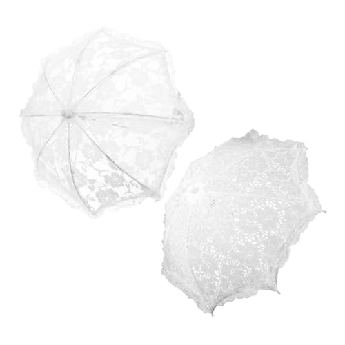 Parasol dentelle mariage extérieur Healvian pour sublimer vos photos sous le soleil