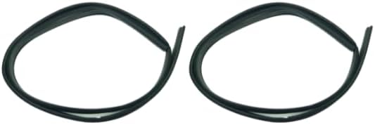 Weatherstrip Glass Run Channel Felt Rubber Window for 1974-1984 Toyota Land Cruiser BJ40 FJ40 FJ45 With Vent Window