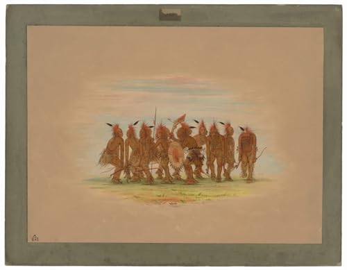 Tableaux Toile George Catlin Poster Image Déco Art Murale Haute Définition