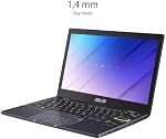 ASUS Vivobook Go 12 L210 11.6” Ordinateur portable ultra-mince, Intel Celeron N4500, 4GB RAM, 64GB eMMC, Windows 11 La maison en mode S comprend 1 Année d'ouverture 365 Personnel, L210KA-AS01-CA