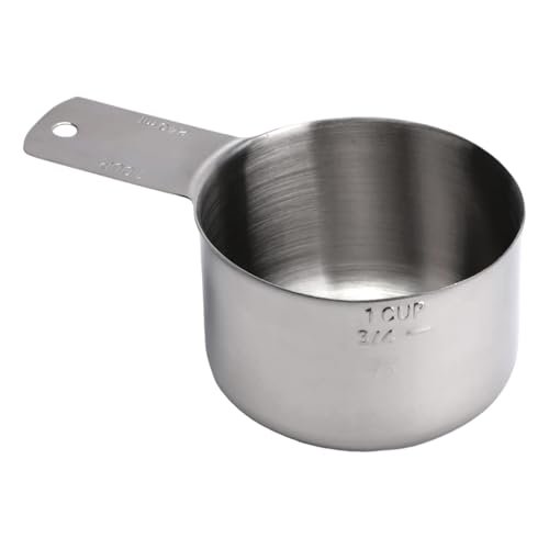 Vaso medidor acero inoxidable 240 ml Gallipower miniatura 1