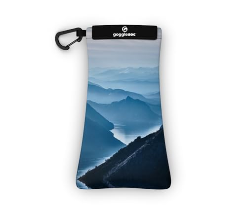 Image of GOGGLESOC Sunnysoc Sunglass Case - Stretch Microfiber, Scratch Protection, Slim Sleeve, Soft Touch - Travel, Protection
