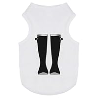 Azeeda 'Rubber Boots' Pet Dog/Cat T-Shirt, L (PT00106043)