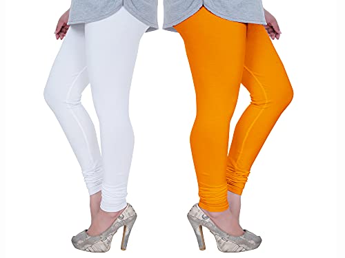 Image of Plus Size Churidar Leggings for Women & Girls Combo (Pack of 2)