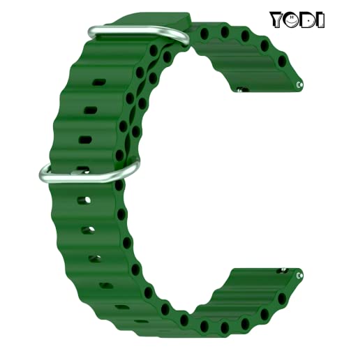 Image of YODI New Edition Magnetic Buckle Soft Silicone Sport Strap Band for Redmi Watch 5 Active Smart Watch For Men Women Compatible with Mi Watch Active 5