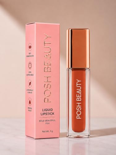 Image of Liquid Lipstick - Ruby Rock- Long lasting | Water proof