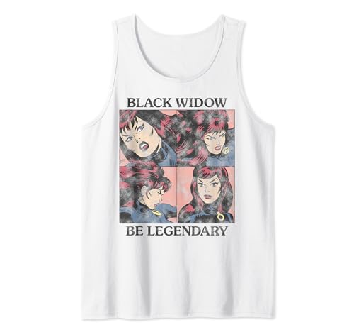 Débardeur Black Widow Marvel débardeur femme imprimé Be Legendary