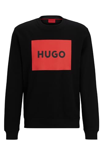 HUGO Mens Duragol222 Sweatshirt Black001 L