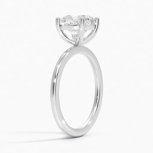 1-3 CT Moissanite Solitaire Ring for Women 925 Silver, 10K/14K/18K Solid Gold | Christmas Gifts Engagement Ring | Size 4-124