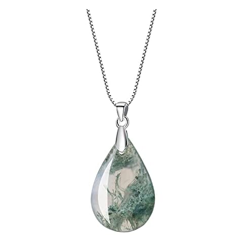 COAI 925 Sterling Silver Teardrop Necklace Cover