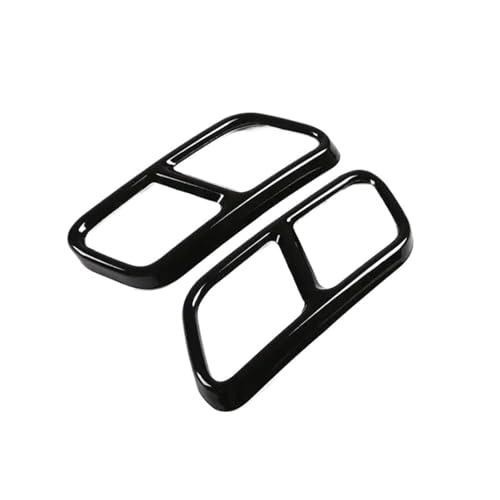 Capot échappement pour voiture Mercedes W221 W222 pour remplacer des sorties ternies argent