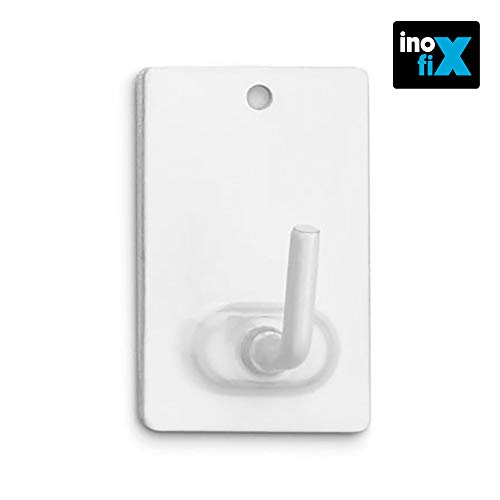 Escher M47616 - Colgador adhesivo 2040-2 blanco
