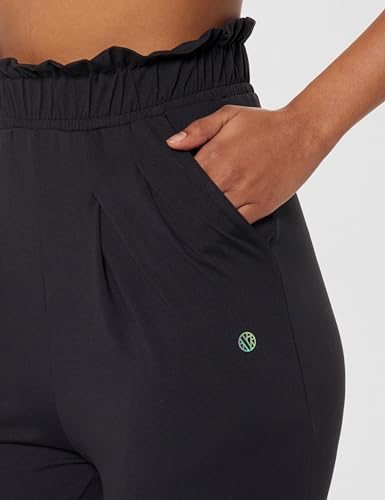 Image of Van Heusen Women High Rise Ruffle Regular Fit Pants