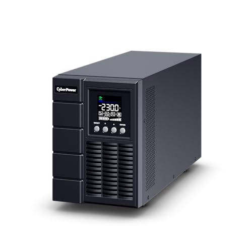 Image of CyberPower OLS2000EC with inbuilt Battery, Online 2KVA UPS, 2000VA /1600W, an Ideal UPS for NAS /Storage Devices, Networking Devices, Security /Emergency Systems and Surveillance Systems.