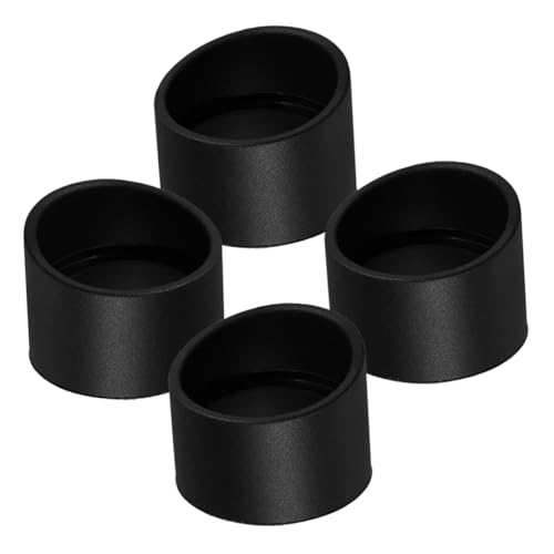 FELTECHELECTR Binocular Microscope Eyepiece Cups 4pcs Eye Shields Rubber Cover Eyepiece Shield Cup for Microscope