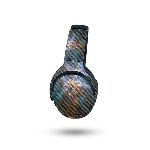 Image of MightySkins Carbon Fiber Skin Compatible with Skullcandy Crusher ANC 2 - Eagle Nebula | Protective, Durable Textured Carbon Fiber Finish | Easy to Apply