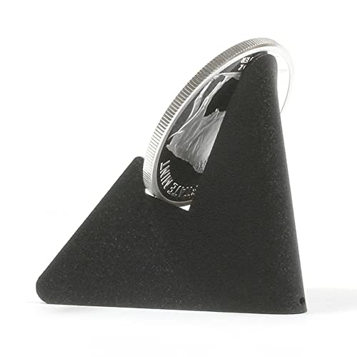 Soporte para Monedas (Paquete de 6) en Metal Negro miniatura 4