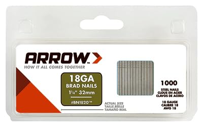 1-1/4 in. Brad Nails (1000-Pack)